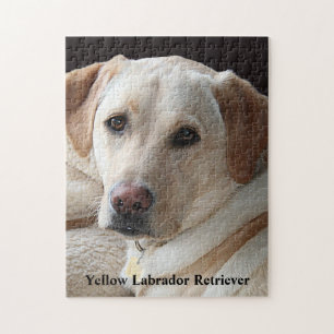 Yellow Labrador Retriever Jigsaw Puzzle