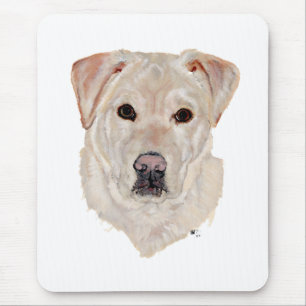 Yellow Labrador Retriever Mouse Pad