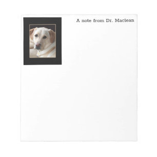 Yellow Labrador Retriever Notepad