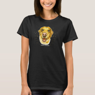 Yellow Labrador Retriever Portrait 4 Pet Lab Dog O T-Shirt