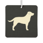 Yellow Labrador Retriever Silhouette