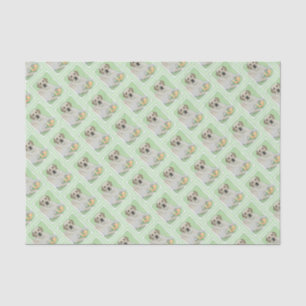Yellow Labrador Retriever & Tennis Balls Painting Tissue Paper