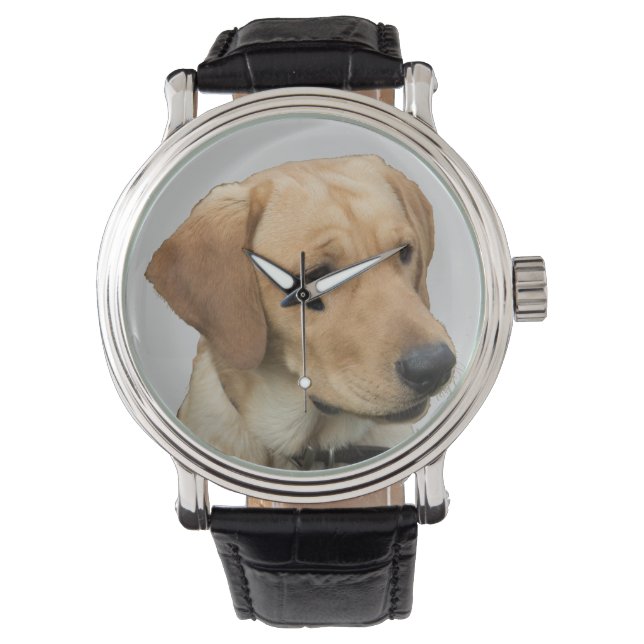 Yellow Labrador Retriever Watch (Front)