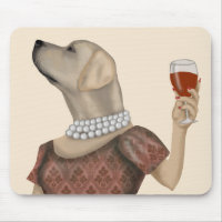 Yellow Labrador Wine Snob