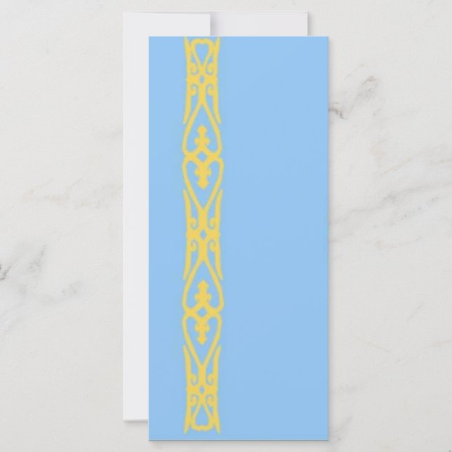 Yellow Lace Book Mark (Front)