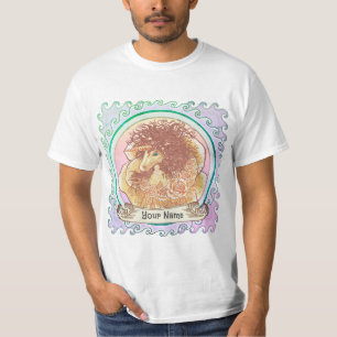 Yellow Lady Unicorn T-Shirt