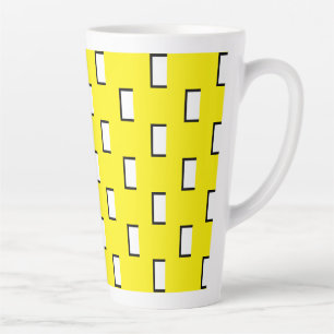 Yellow  Large Latte Mug