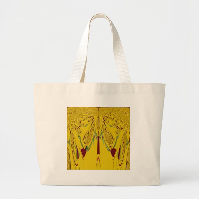 Yellow Large Tote Bag (Front)