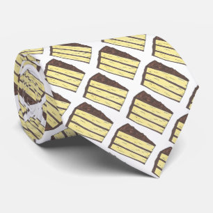 Yellow Layer Cake Slice Dessert Foodie Food Tie