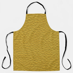 Yellow Leather Texture Seamless Closeup Apron