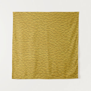 Yellow Leather Texture Seamless Closeup Tapestry