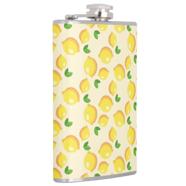 Yellow Lemon Flask (Right)