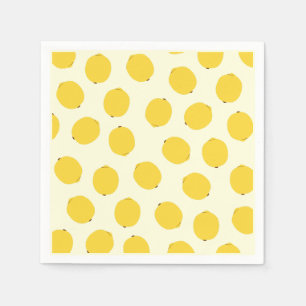 Yellow Lemon Napkin