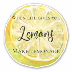 Yellow Lemon Personalized