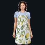 Yellow Lemon Sorrento Mediterranean Bridal Shower Apron<br><div class="desc">Evoke the sunny splendour of an Amalfi Coast wedding with the Yellow Lemon Mediterranean Bridal Shower collection! Infused with the zest of summer citrus, the invitations, signs, and decor radiate warmth, elegance, and charming lemon graphics paired with a gorgeous calligraphy font. Celebrate your love amidst the breezy allure of the...</div>