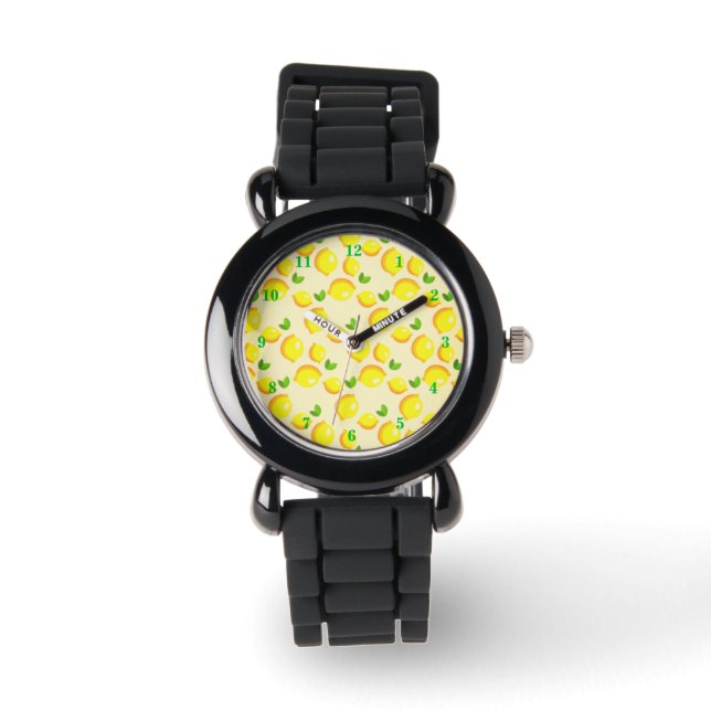 Yellow Lemon Watch (Front)