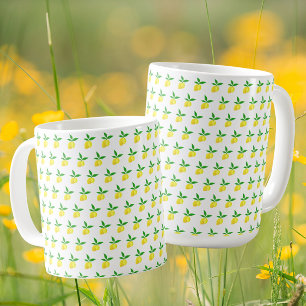 Yellow Lemons  Coffee Mug
