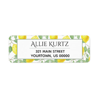 Yellow Lemons Green Leaves Fresh Botanical