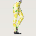 Yellow Lemons Leggings<br><div class="desc">Fresh Yellow Lemons Leggings</div>