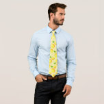 Yellow Lemons Neck Tie<br><div class="desc">Fresh Yellow Lemon Ties MIGNED Design</div>