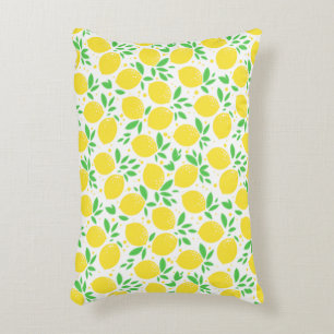 Yellow Lemons Pillow