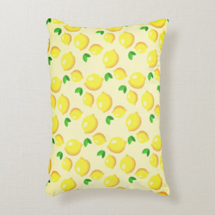 Yellow Lemons Pillow