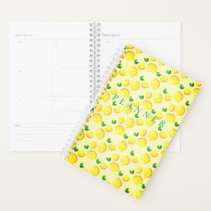Yellow Lemons Planner - Customized