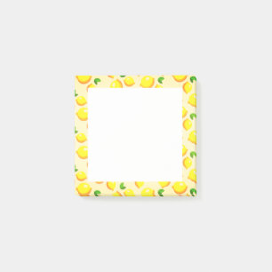 Yellow Lemons Post-it Notes