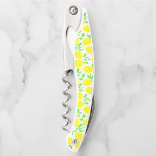 Yellow Lemons Waiter's Corkscrew