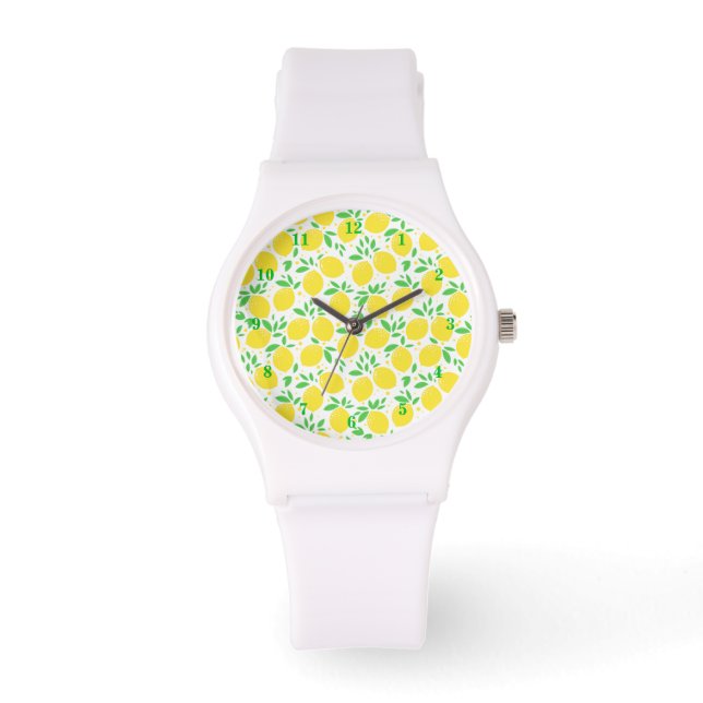 Yellow Lemons Watch (Front)