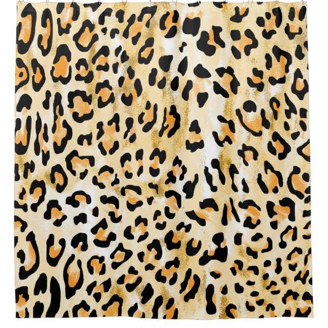 Yellow leopard, hand-drawn. (Front)