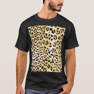 Yellow leopard, hand-drawn. T-Shirt