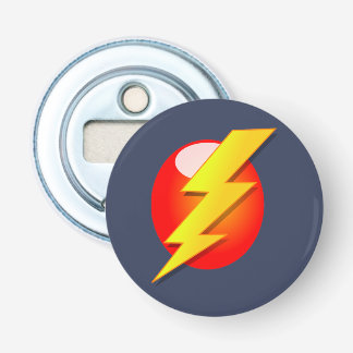 yellow lightning bolt bottle opener
