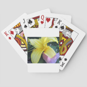 Yellow Lily Playing Cards