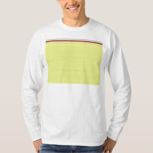Yellow Lined School Paper Background T-Shirt