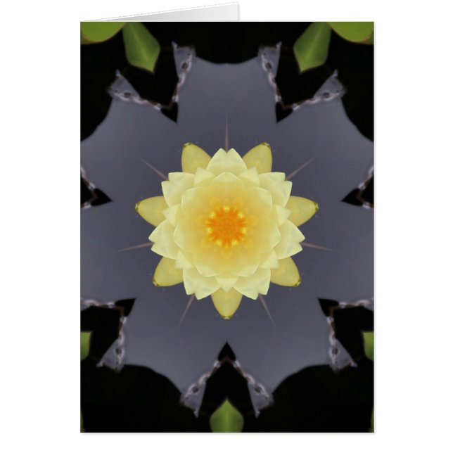 Yellow Lotus Kaleidoscope (Front)