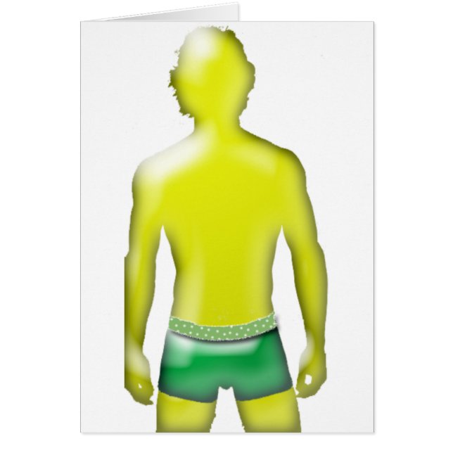 Yellow Man with Green Underwear (Front)
