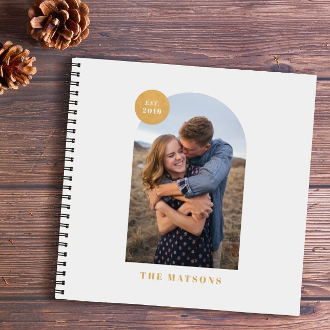 Yellow Modern Arch Custom Photo Album Journal (Creator Uploaded)