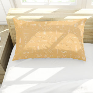 Yellow Modern Gorgeous Geometric Pattern Pillowcase