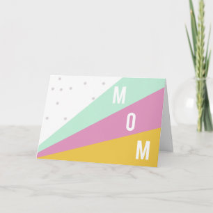 Yellow Mom Happy Mother's Day Card