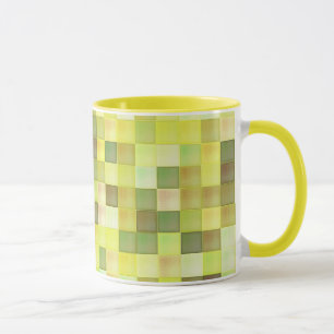 Yellow Mosaic Mug