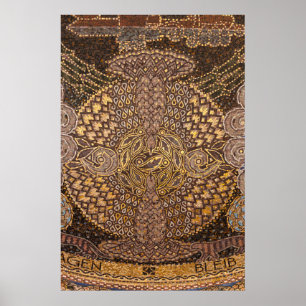 Yellow Mosiac Detail, Germany Poster