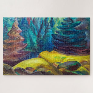 Yellow Moss Emily Carr Jigsaw Puzzle