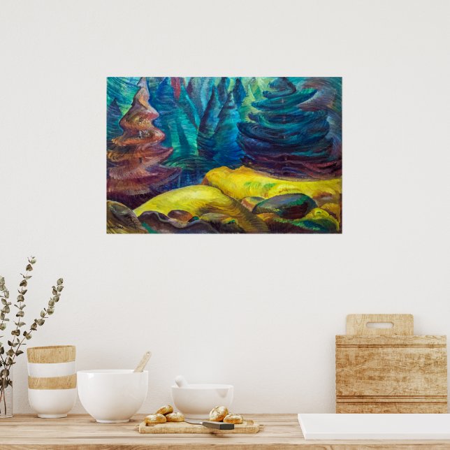 Yellow Moss | Emily Carr | Poster (Kitchen)