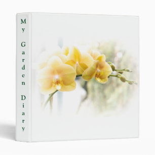 Yellow Moth Orchid in Sunshine Binder