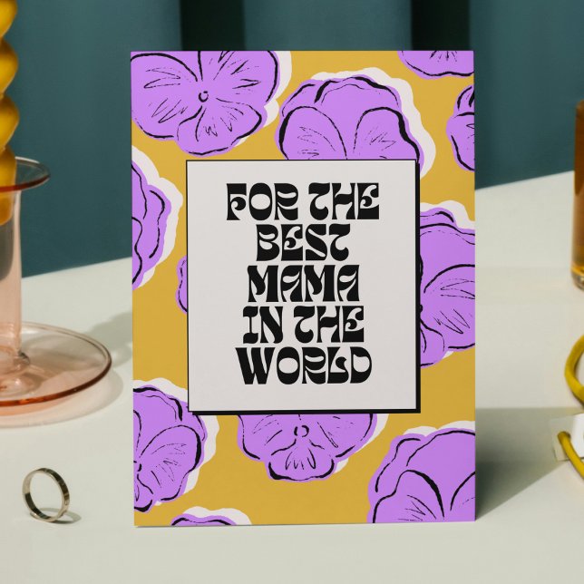 Yellow Mother's Day Postcard (Creator Uploaded)