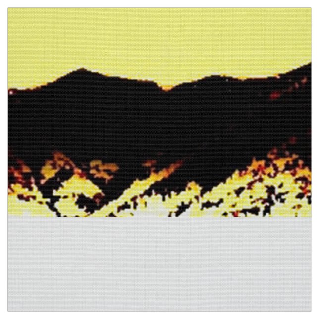 Yellow Mountain Fabric (Swatch)