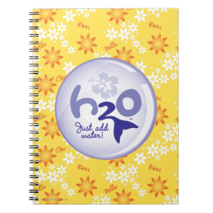 Yellow Name Pattern Notebook