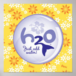 Yellow Name Pattern Poster