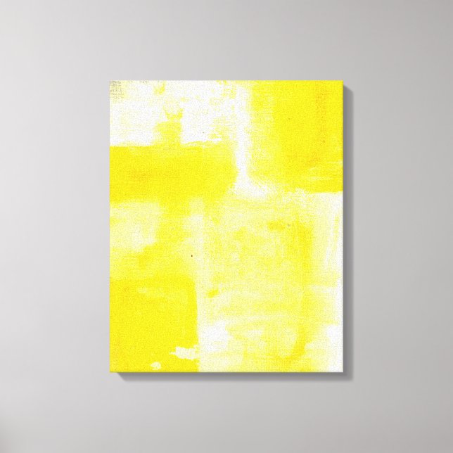 Yellow No. 1 Canvas Print (Front)